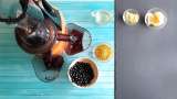 Sirop d'aronia au miel, pollen, gingembre et citron - Préparation step 3
