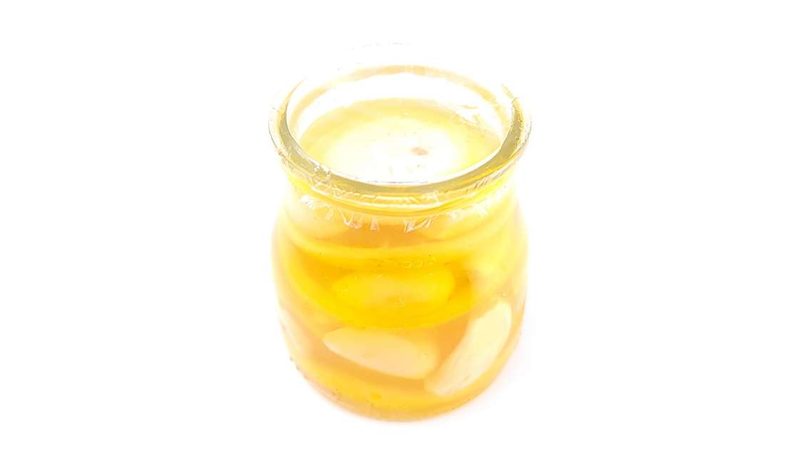 Macérat d'ail, miel et citron, photo 3