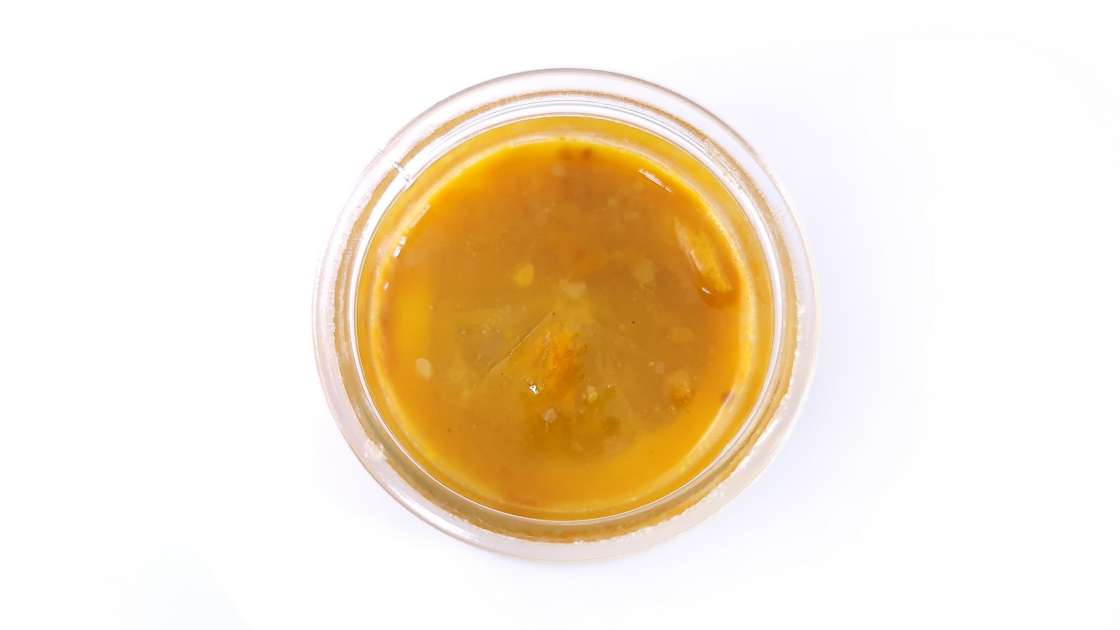 Pollen au citron et au miel en couches, macéré à froid, photo 10