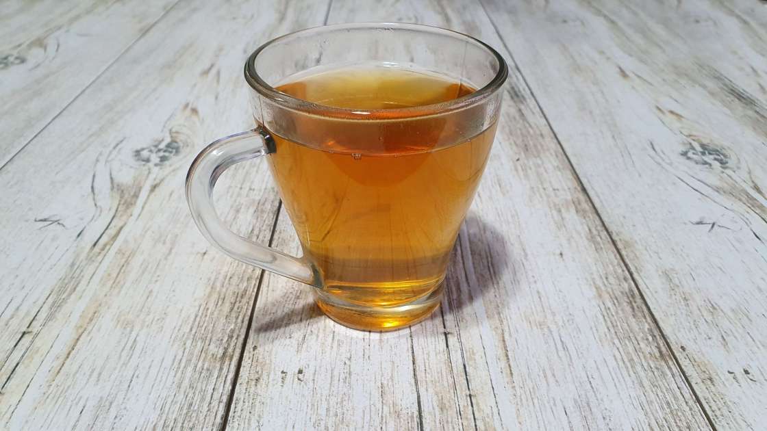 Eau avec cannelle, feuilles de laurier et thé vert, photo 5