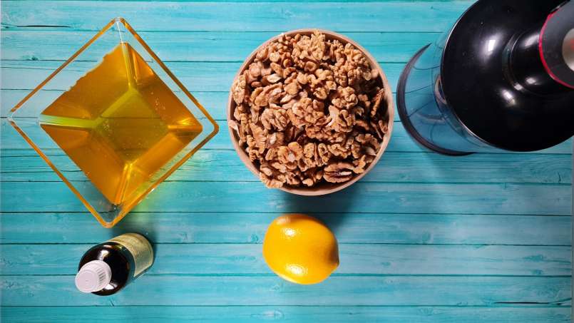 Miel aux noix, citron et propolis pour l'immunité, photo 5