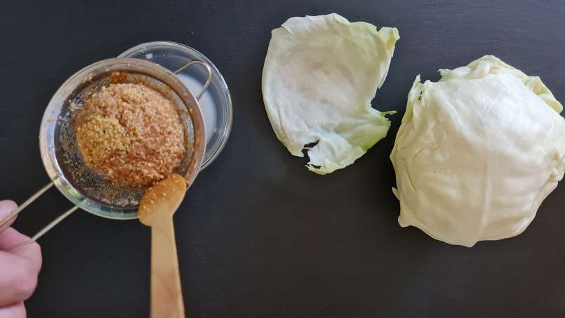 Cataplasme avec Feuilles de chou et Son de bortsch, photo 3