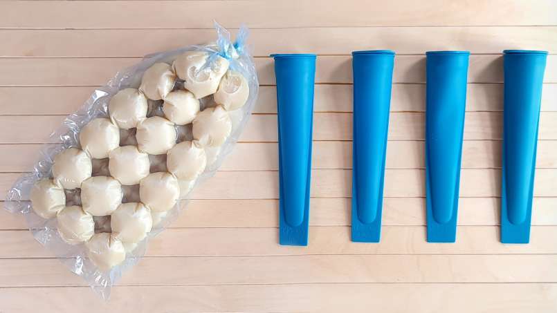 Apilarnil avec du miel (50 %-50 %), en sachets réfrigérants, pour le congélateur, photo 1