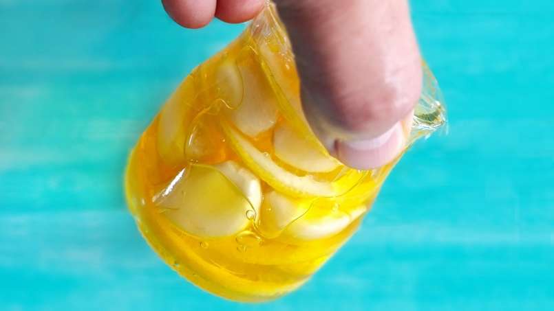 Macérat d'ail, miel et citron, photo 6