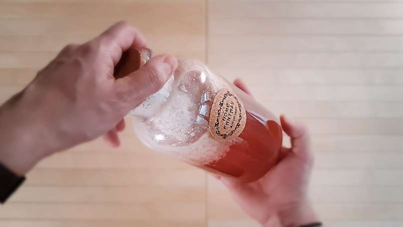 Boisson tonique à l'aloe vera, vin et miel, photo 15