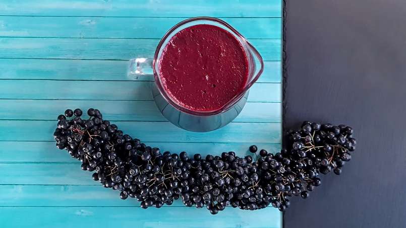 Jus d'aronia au gingembre et citron, photo 2