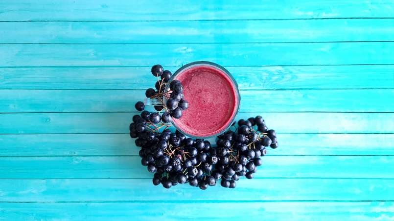 Sirop d'aronia au miel, pollen, gingembre et citron, photo 3