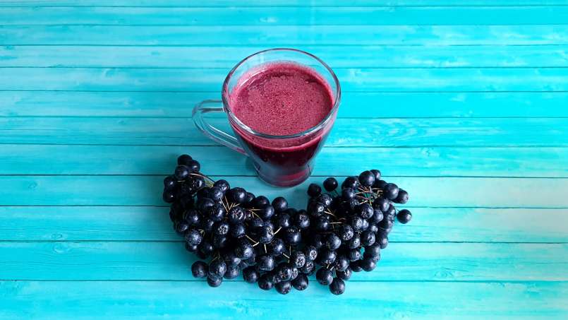 Sirop d'aronia au miel, pollen, gingembre et citron, photo 5