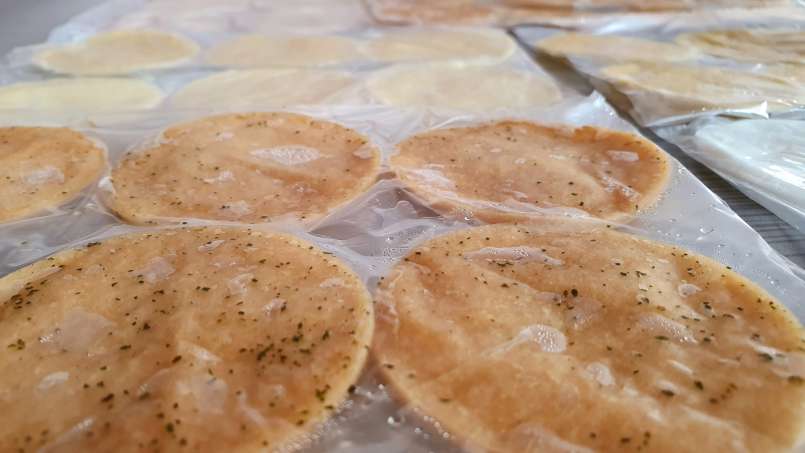Anti-poches avec des disques démaquillants imbibés de thé à la menthe poivrée, photo 5