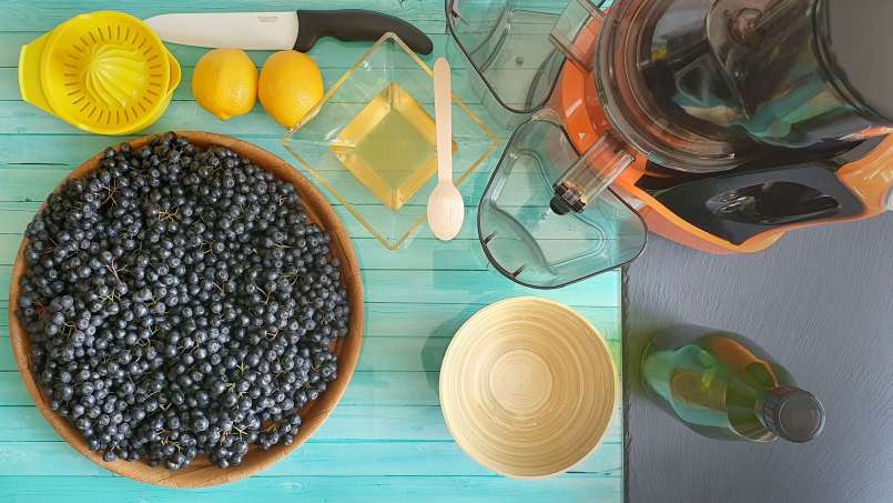 Sirop d'aronia au miel, photo 1