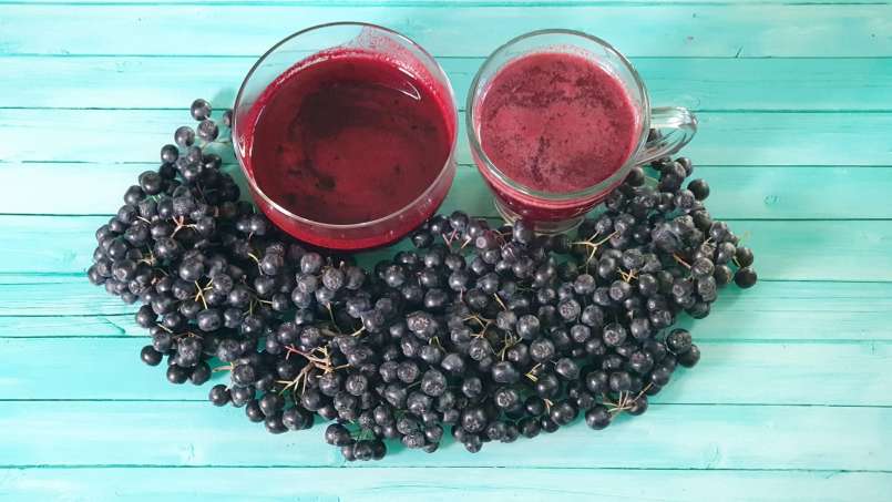 Sirop d'aronia au gingembre et au miel, photo 2