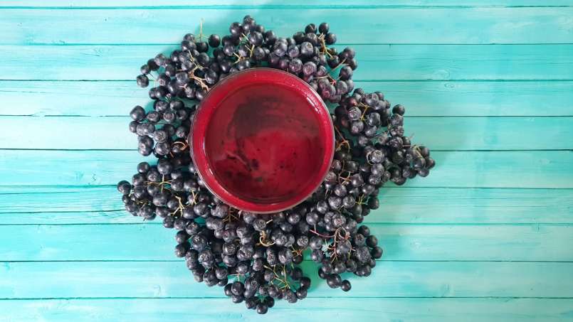 Sirop d'aronia au gingembre et au miel, photo 12