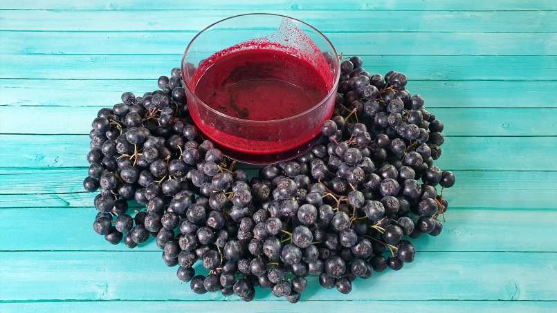 Sirop d'aronia au gingembre et au miel, photo 13