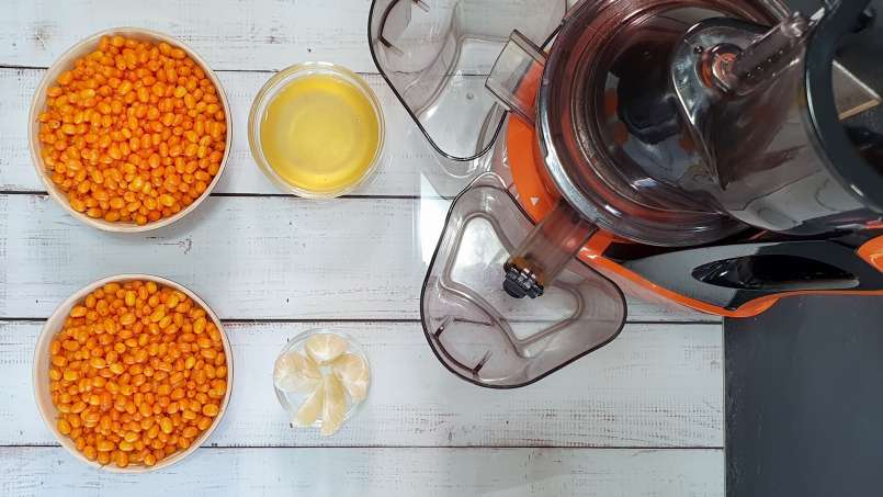 Jus d'argousier au citron et au miel, photo 2