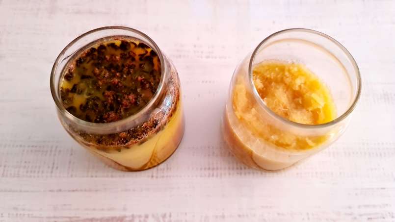 Jus de gingembre avec du miel, du citron, du thé vert, du curcuma, de la cannelle et de la menthe, photo 10