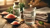 Se gargariser avec de l'eau salée - Remède naturel rapide contre les maux de gorge