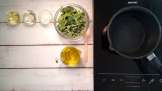 Huile d'ortie obtenue par transfert et au bain-marie